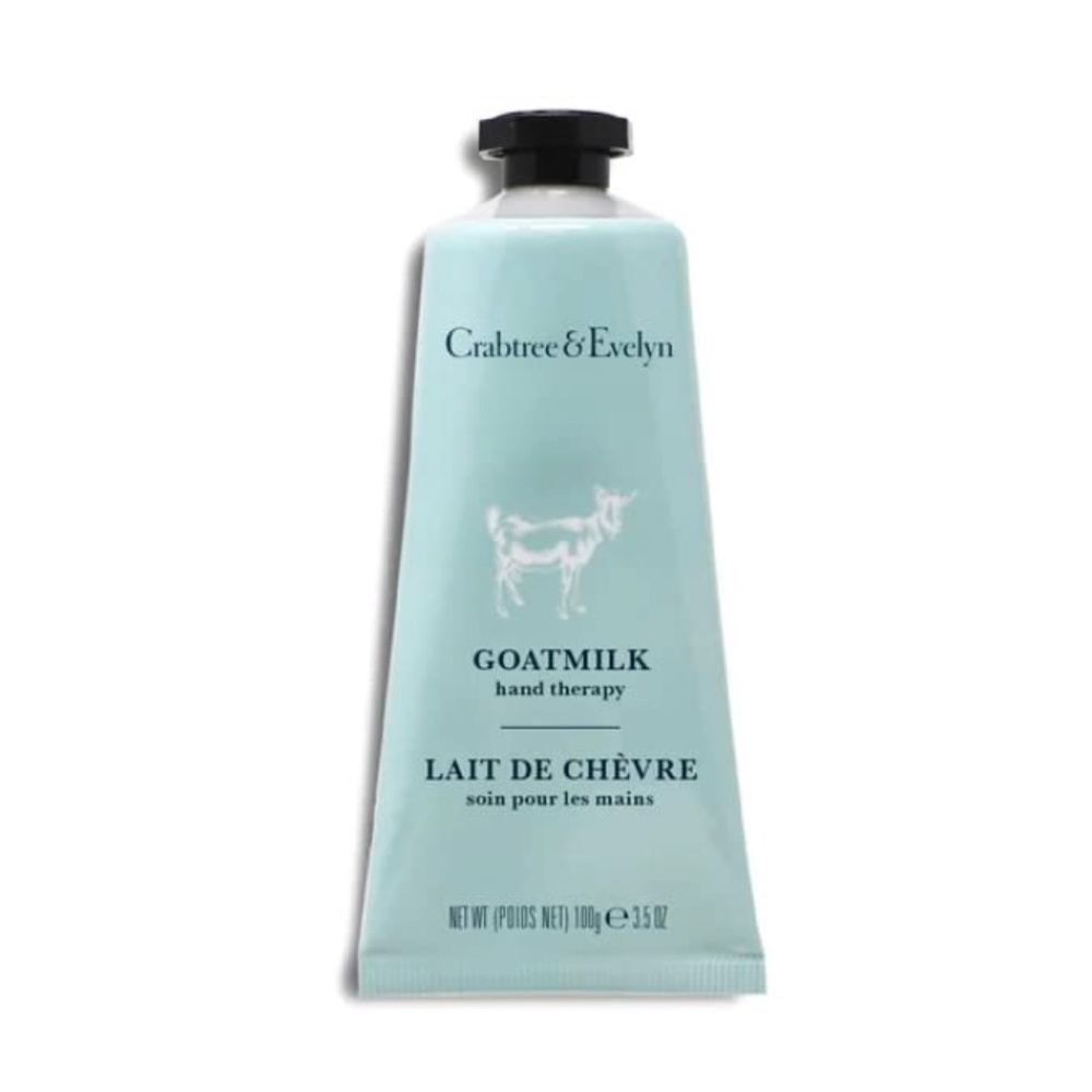 Crabtree & Evelyn Goat Milk Hand Therapy Cream 3.5 oz Moisturizer for Dry Skin - Picture 2 of 4